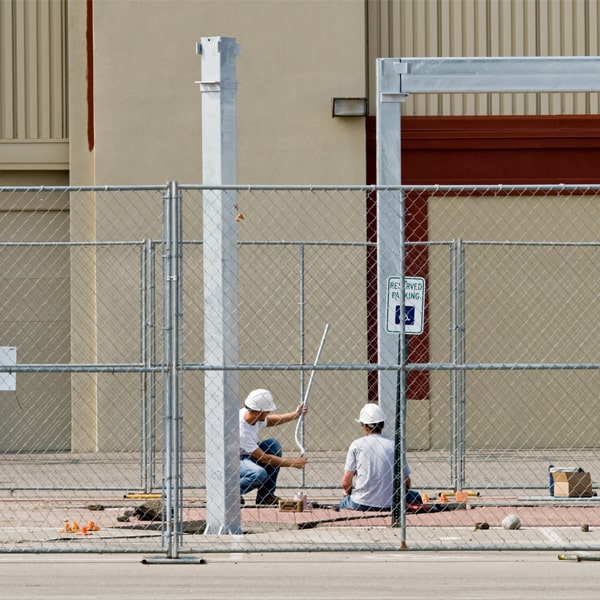 how much time can i lease the temporary fence for my work site or event in Ogdensburg